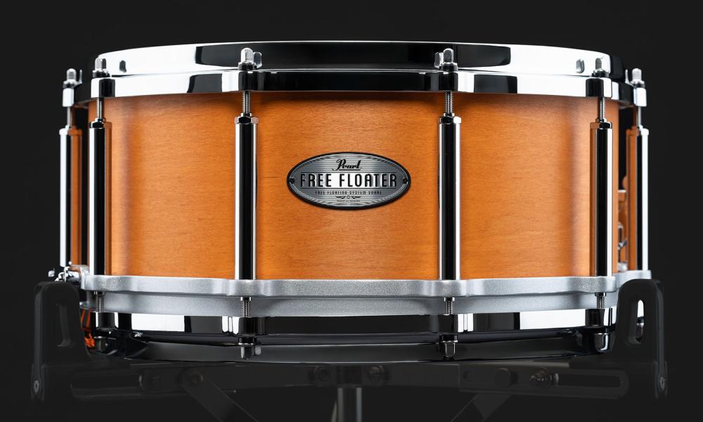 FTMMH1465 Free Floating 14x6.5 Maple Mahogany Snare Drum