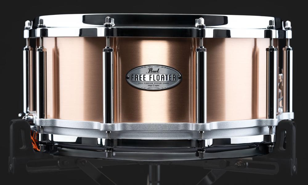 FTPB1465 14x6.5 Free Floating Phosphor Bronze Snare Drum