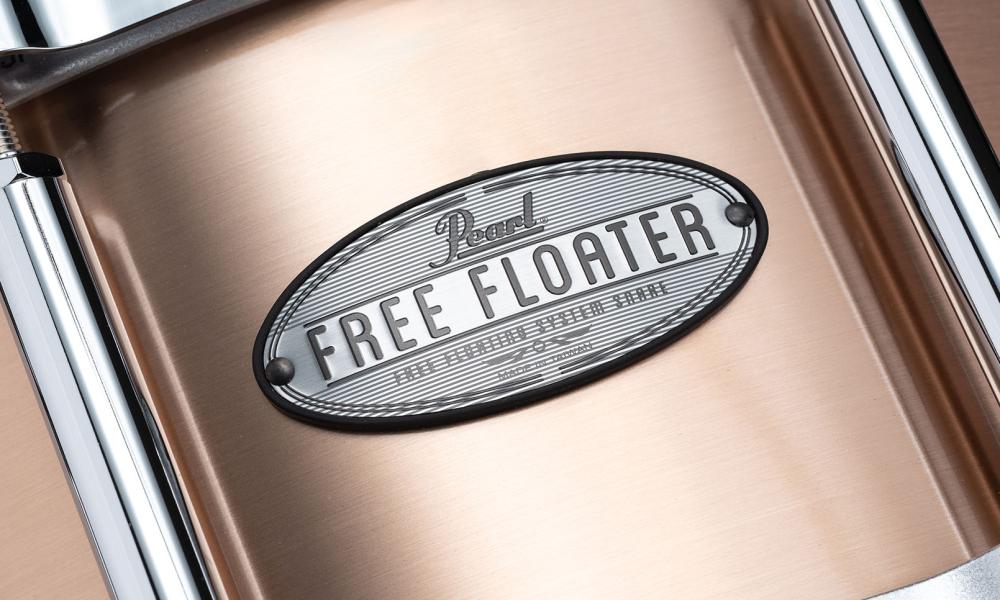FTPB1465 14x6.5 Free Floating Phosphor Bronze Snare Drum