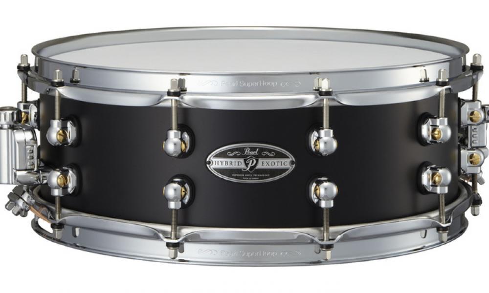 Pearl Hybrid Exotic Cast Aluminum Snare Drums
